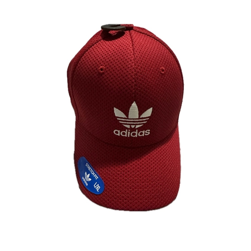 Adidas red cap